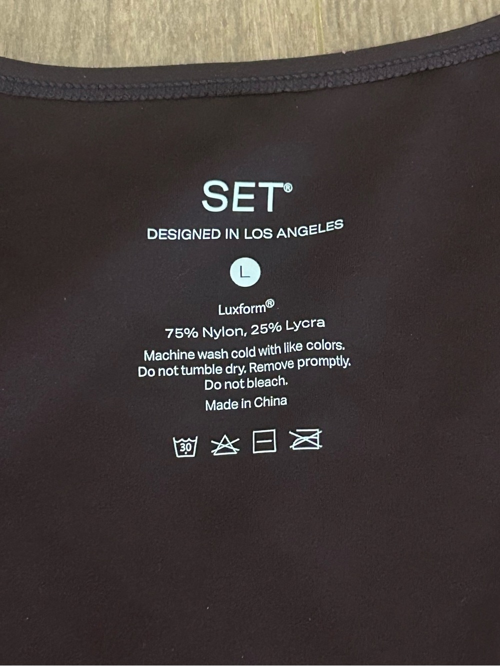 SET Active luxform v neck long sleeve - Picture 3 of 4